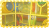 yellow jungle gym